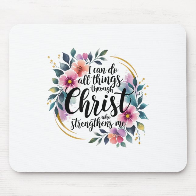 I Can Do All Things Through Christ  Musmatta (Framsidan)