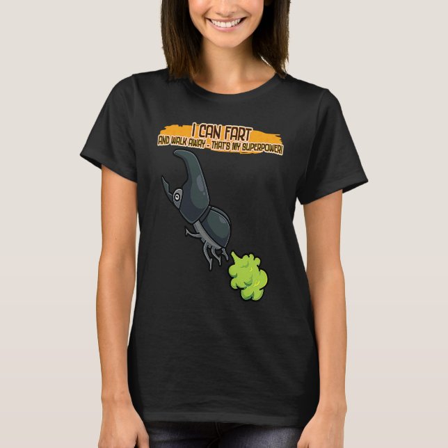 I Can Fart And Walk Away   Sayings Graphic T Shirt (Framsida)