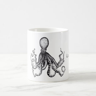 I. Cant. Även. Bläckfiskmugg Kaffemugg