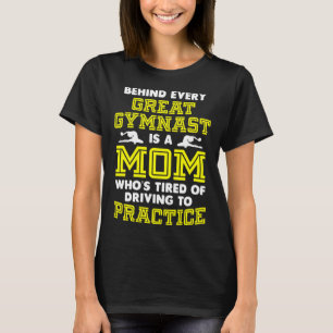 I Cant Behålla Lugn Im A Gymnastics Mamma och dess T Shirt