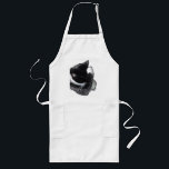 I Can't Even Right Meow Långt Förkläde<br><div class="desc">Introducing Binx... This humorous image features a black-and-white tuxedo cat curled up with one paw dramatically covering his face, as if he has completely given up on the day. With his head tucked down and eyes hidden, the cat looks adorably fed up—like he just heard the most ridiculous thing imaginable...</div>