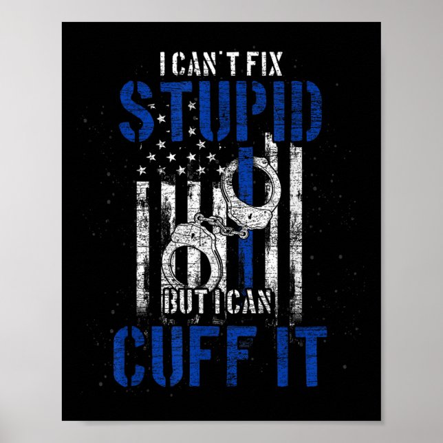 I Cant Fix Stud But I Can Cuff It Lice  Poster (Framsidan)