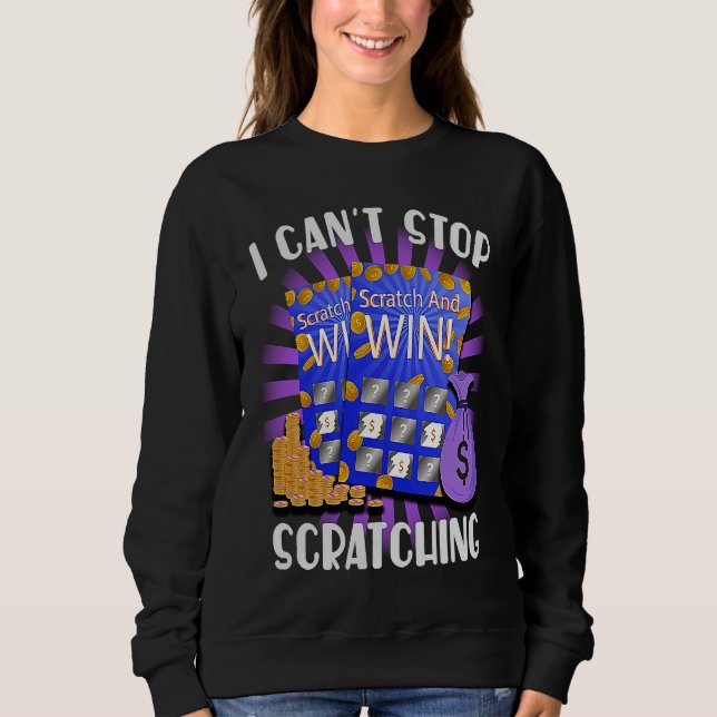 I Can't Stop Scratching Men Women  Bingo  3 T Shirt (Framsida)