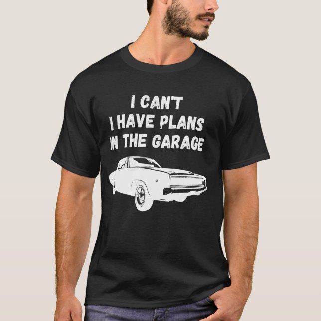 I Canu2019t har jag planer på Garage-fonden T Shirt (Framsida)