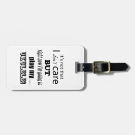 I Care Ukulele Bagagebricka