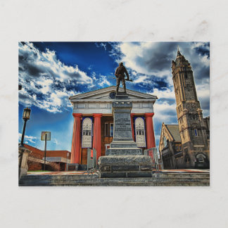 i centrala Lynchburg va Vykort