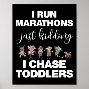 I Chase Småbarn for Teacher Daycare Provider Gi Poster
