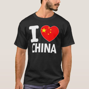 I china i Kärlek T Shirt