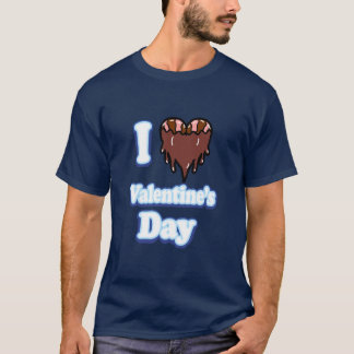 I chocolate dipped bacon heart Valentine's Day  T Shirt
