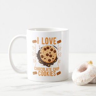 I chokladkakor i kärlek chip kaffemugg