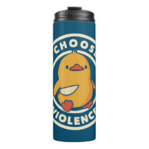 I Choose Violence Meme Duck Chick Chicken Gore