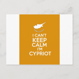 I Cnt Behålla Lugn Im Cypriot Vykort