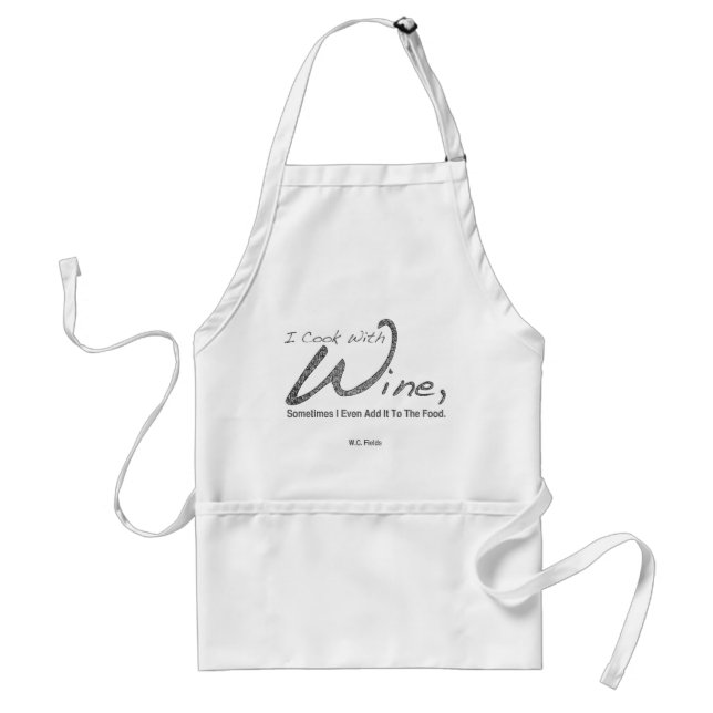 "I Cook with Vin" Standard Apron Förkläde (Framsidan)