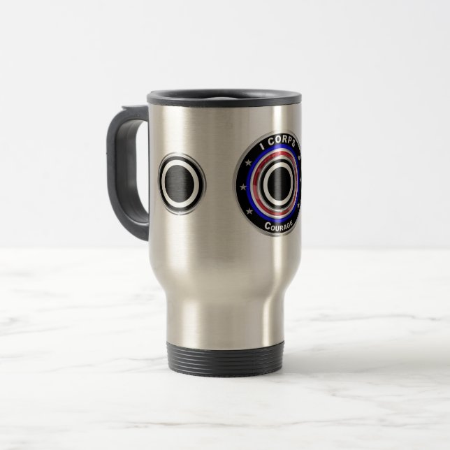 I Corps "America's Corps" Resemugg (Framsida vänster)