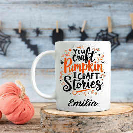 I Craft Stories Anpassningsbar Halloween Mugg för