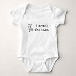 i-crawl-the-line01 tee shirt