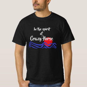 I Crazy Horse Native American-andan T Shirt