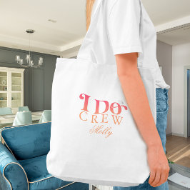 I Crew Sunset Modern Tont Tote Bag Tygkasse