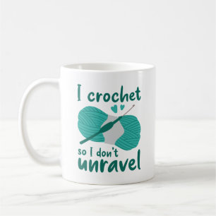 I Crochet, så jag tar inte bort ravel Kaffemugg