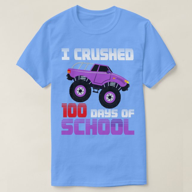 I Crusehd hade 100 dagar skolbarn. T Shirt (Design framsida)