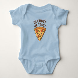 I Crust we Trust - Cute Kawaii Pizza Slice Art T Shirt