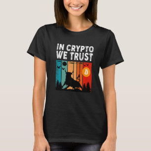 I Crypto litar vi på handel med bitmynt och gruvti T Shirt