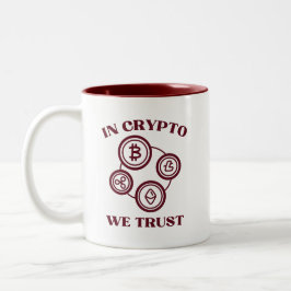 I Crypto We Trust Mugg