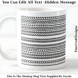 I’d Rather Be Painting Hidden Message 088 Funny  Kaffemugg