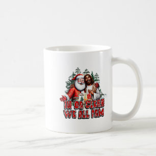 I Da Clerb är vi alla Fam Jesus jultomnyj Kaffemugg