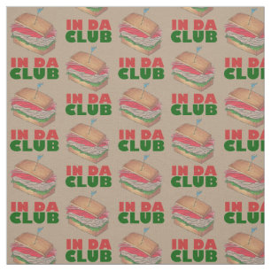 I Da Klubb Turkey Klubb Sandwich Funny Foodie Midd Tyg