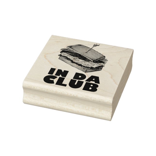 I Da-Klubben Turkiet Klubb Sandwich Middag Food Fo Stämpel (Stämpel)