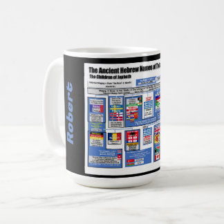 I dag anpassar sig nationerna i den hebreiska folk kaffemugg