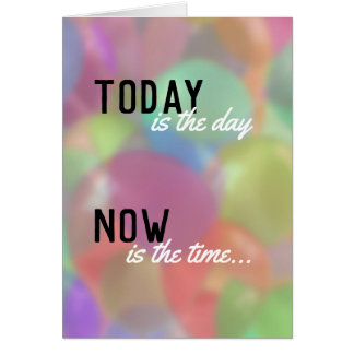 I dag är dagen hälsningskort