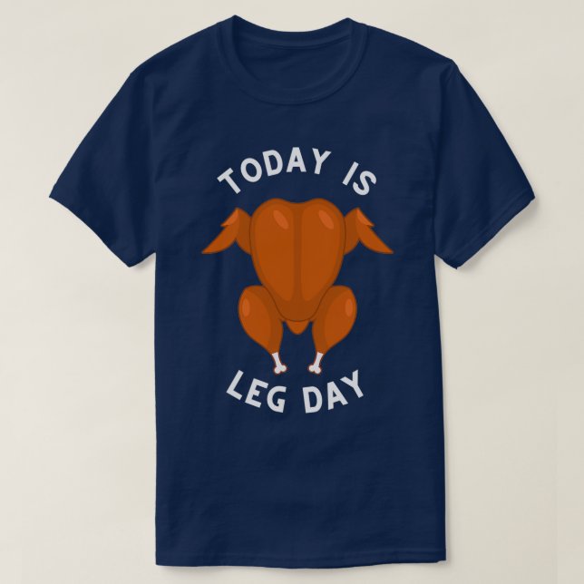 I dag är det dags för Thanksgivingens matare T Shirt (Design framsida)