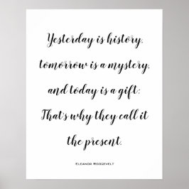 I dag är det en lysande inspirationsoffert poster