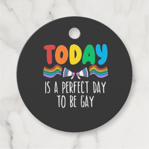 I dag är det en Perfekt som ska bli Gay HGBTQ-Prid Gåvor Etiketter