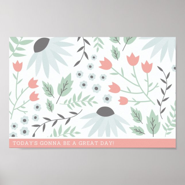 I DAG ÄR DET EN UNDERBAR DAG! POSTER (Framsidan)