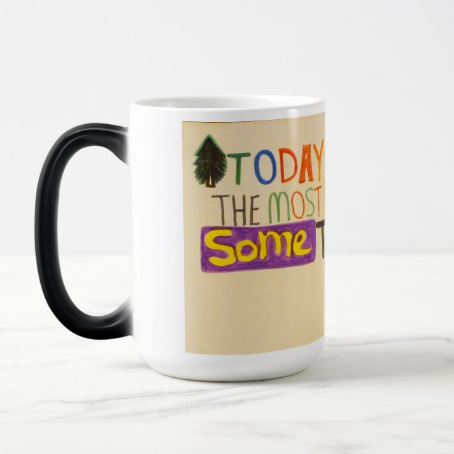 I dag är det fantastisk som är mest på året magisk mugg (Vänster)