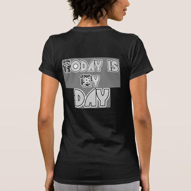 I dag är det min dag, Spegel, julhelgen T-Shirt (Baksida)
