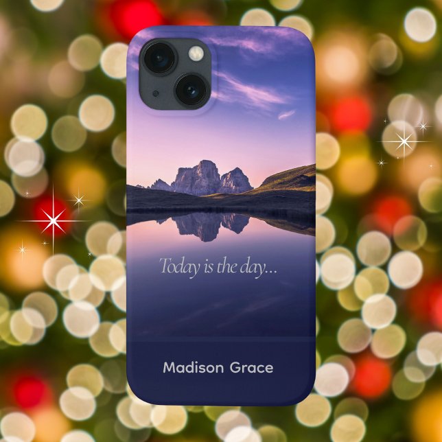 I dag är det Serenberget Sjö (Customize with your name and phrase, or leave blank. Goes great on all variety of phone cases.)
