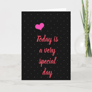 I DAG ÄR DIN BIRTHDAY **SPECIELL NÅN** HELGKORT