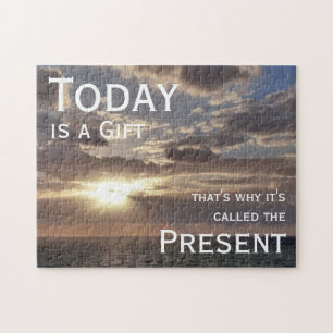 I dag är ett landskap för gift-båge pussel