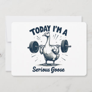 I dag är jag en grym gym för gässlyvikter. inbjudningar