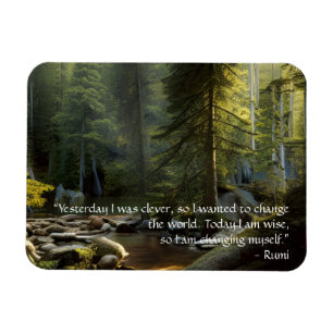 I dag är jag klok och citerar naturområdet landska magnet