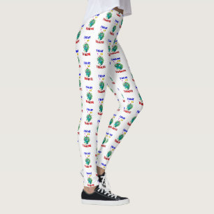 I dag är jag tacksam för Thanksgivingen om husdjur Leggings