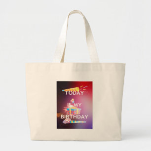 I DAG ÄR MIN BIRTHDAY JUMBO TYGKASSE