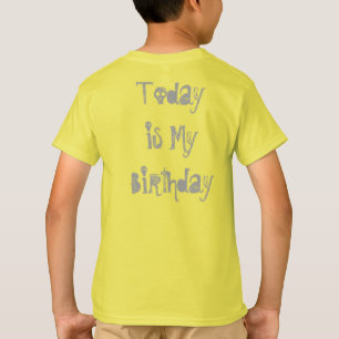 I dag är min födelsedagskjorta t shirt