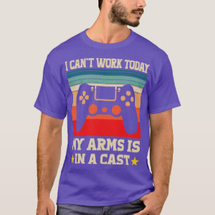 I dag är mitt arm i ett kastat t shirt