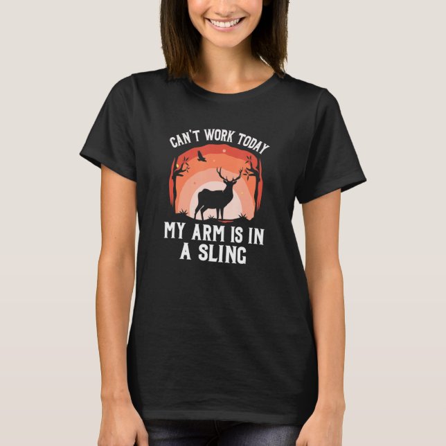 I dag är mitt Arm i ett stort Hjort T Shirt (Framsida)