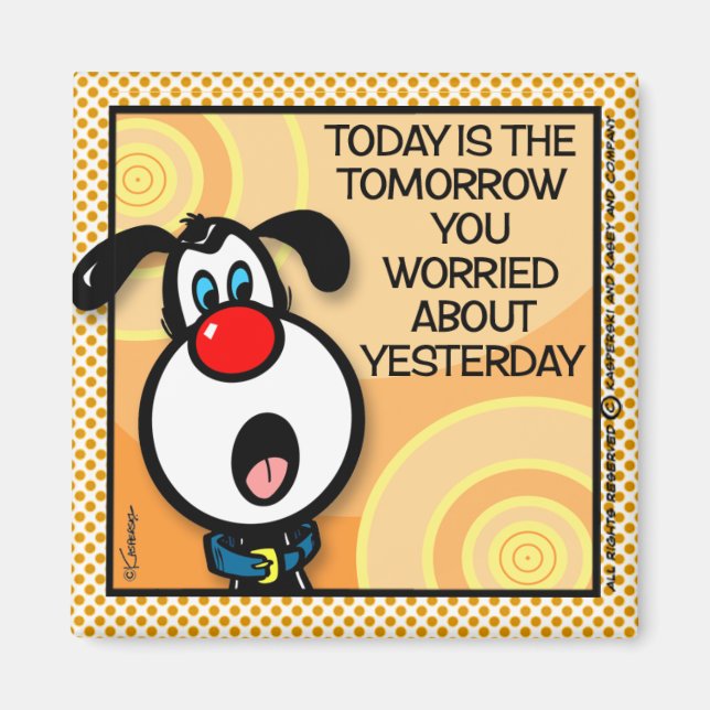 I dag är morgondagen magnet (Framsidan)
